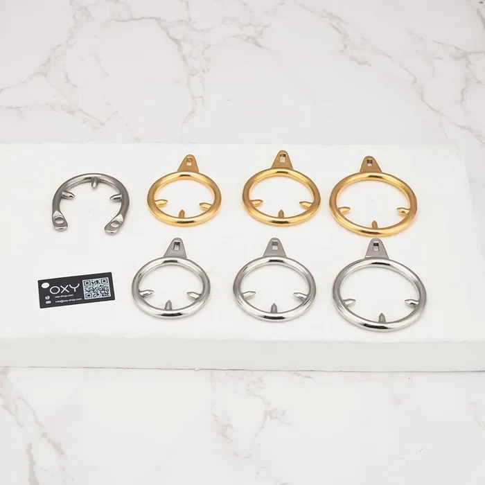 ★Supererogatory part: Anti-pillowcase ring for manlike chastity device