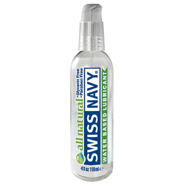 Swiss Navy All Natural Water Ground Lubricant 4 oz.