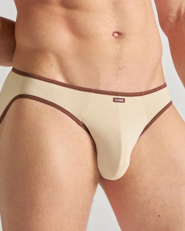 TEAMM8 Flaunt Bikini Brief – Latte