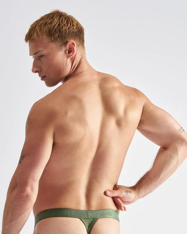 TEAMM8 Reign Thong – Emerald