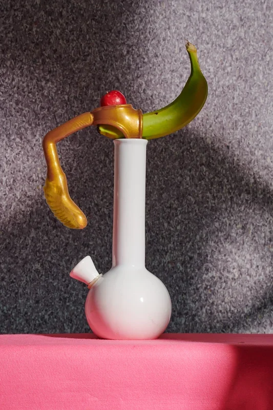 The Earl Cock and Ball Ring with Anal Plug – Gold