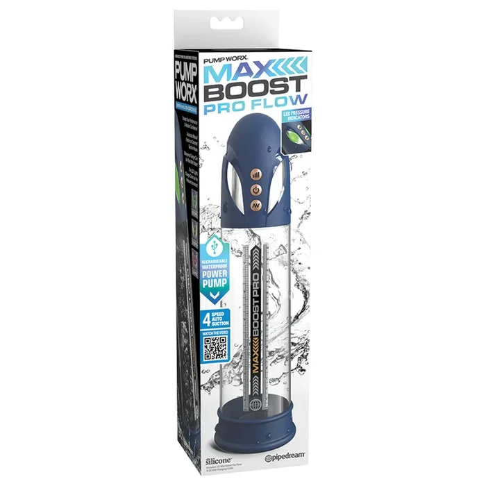 Ticker Worx Max Boost Pro Flow-Blue/Clear
