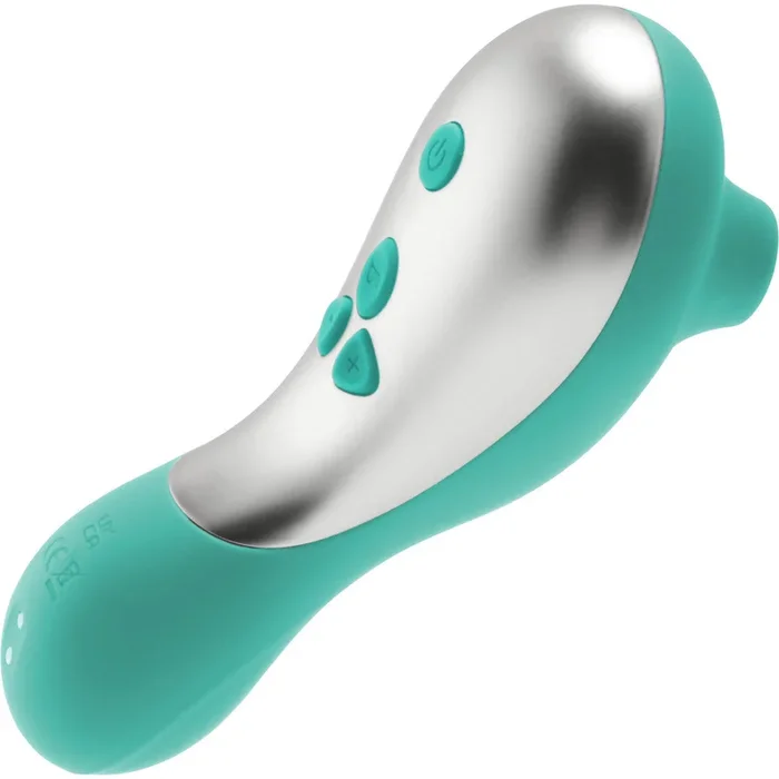 Tracy’s Dog Flowliper Pleasure Air & Pulsing Clitoral Stimulator – Teal