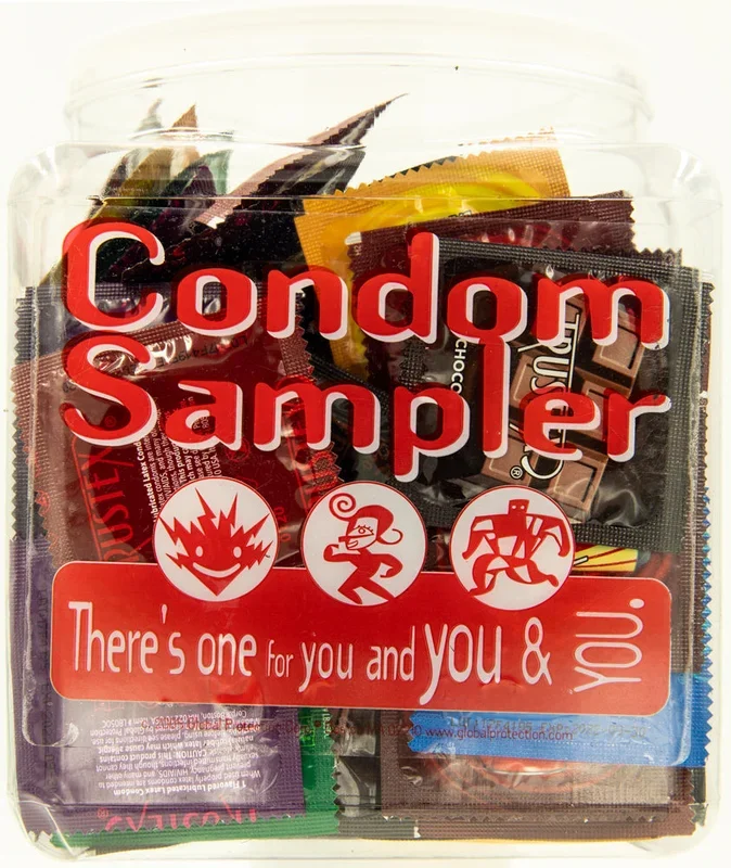 Trustex Flavored Lubricated Condoms 144 Pieces Box – Assorted Flavors