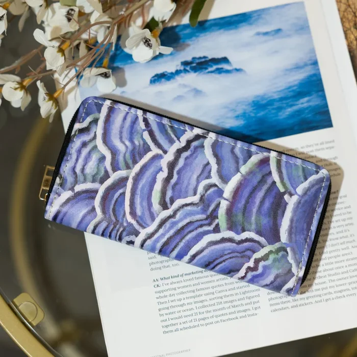 Turkey Tail Mushroom Wallet