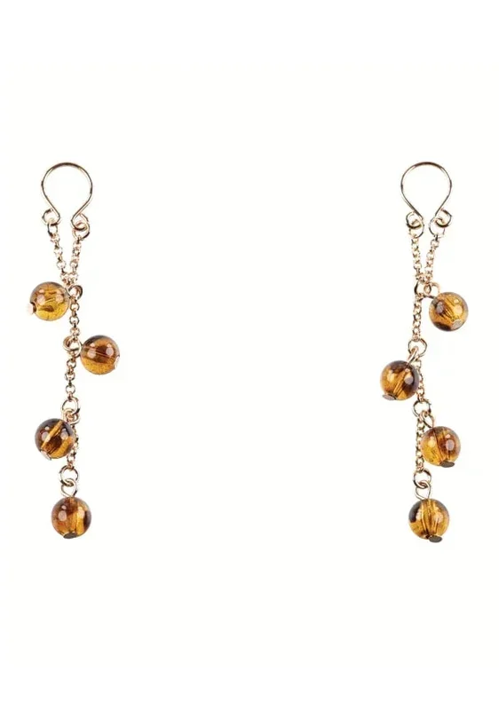 Unfeignedly, Sportsheets Amber Adjustable Nipple Jewelry Tortoiseshell