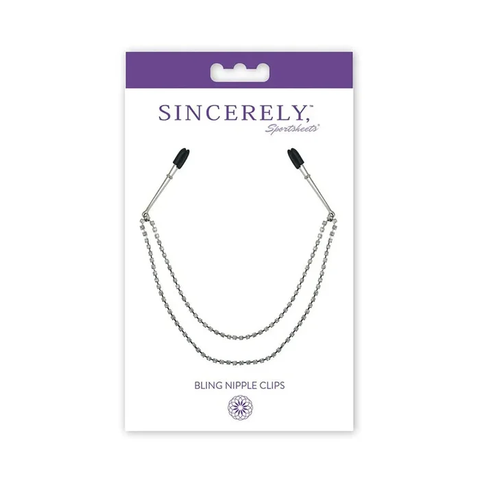 Unfeignedly, Sportsheets Bling Nipple Clips