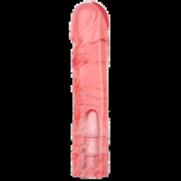 Vac-U-Ignition Lock – 8 Inch Pink Dong – Crystal Jellies
