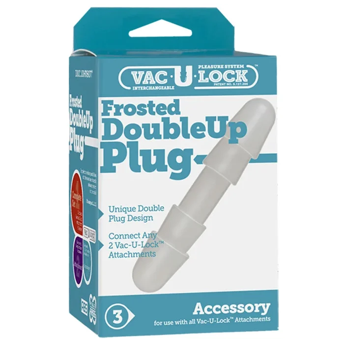 Vac-U-Lock – Frosted DoubleUp Plug Frost