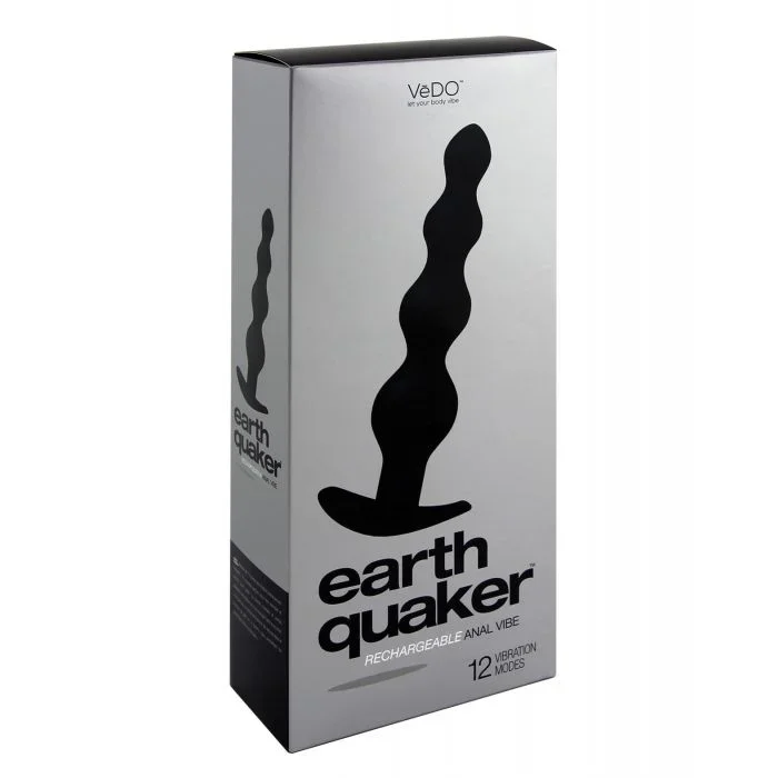 VeDO Earth Quaker Anal Vibe – Just Black