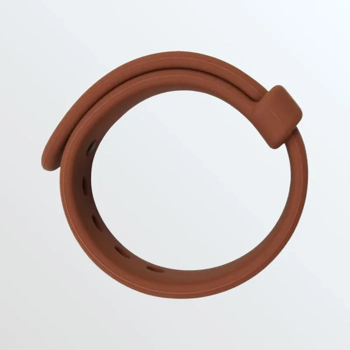 Velv’Or Rooster Jason Adjustable Hard Silicone Cock Ring – Brown