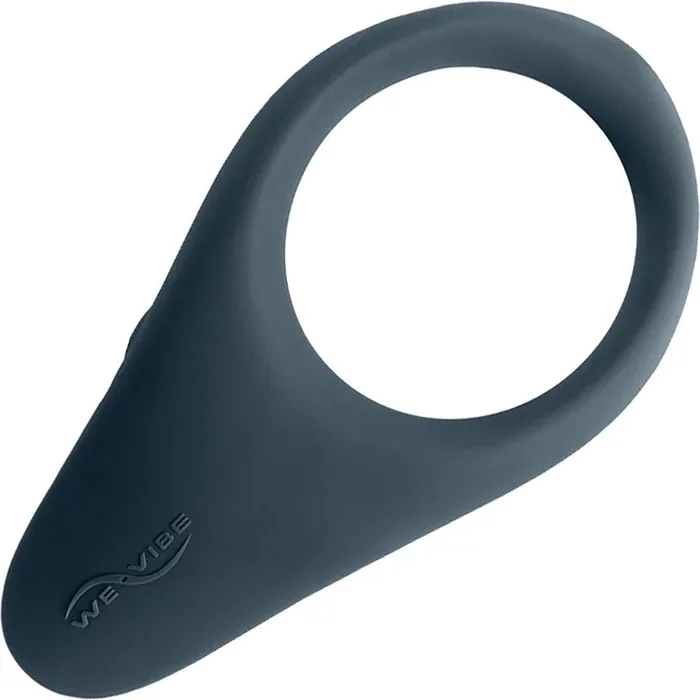 Verge by We-Vibe Vibrating Silicone Rechargeable Penis Ring – Grey