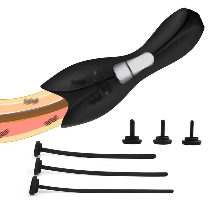 Vibrate Urethral Sound – 6 Separable Plugs