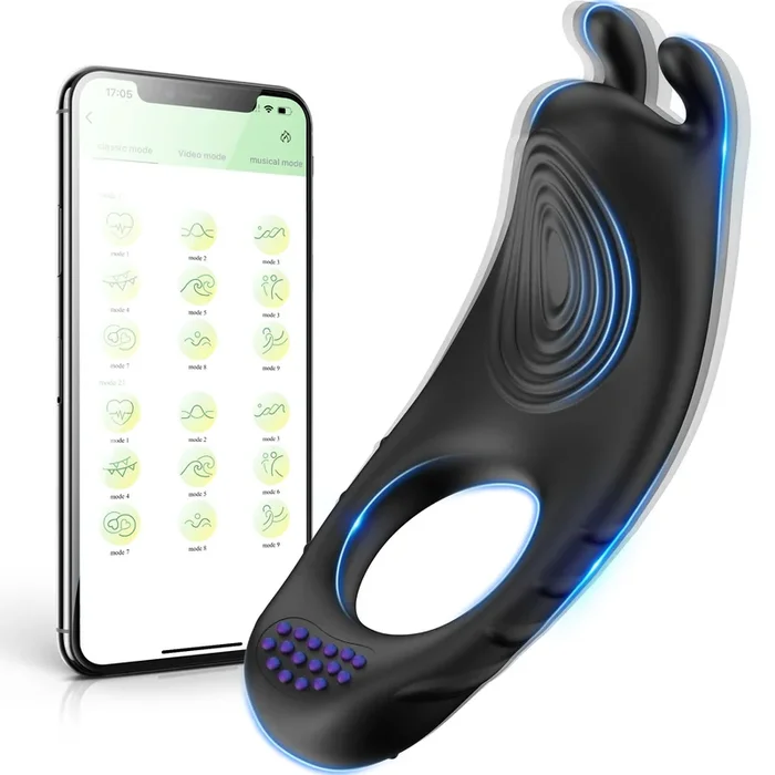 Vibrating Penis Ring Sex Toys for Couples