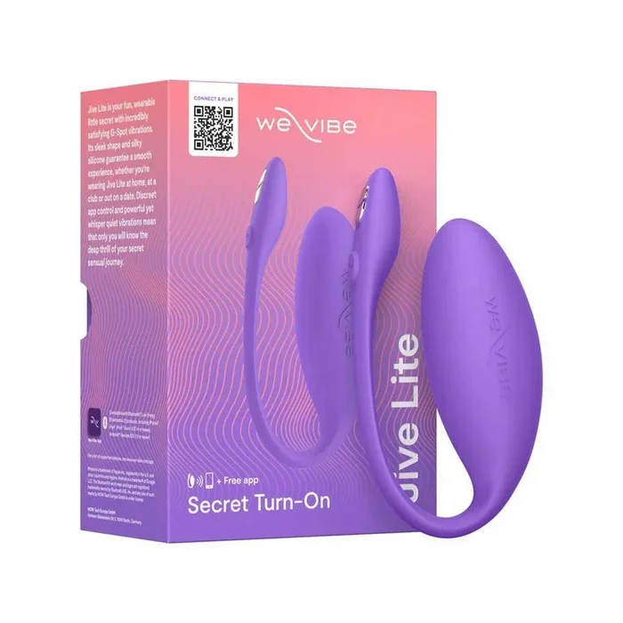 We-Vibe Jive Lite G-Spot Rechargeable Silicone Egg – Purple