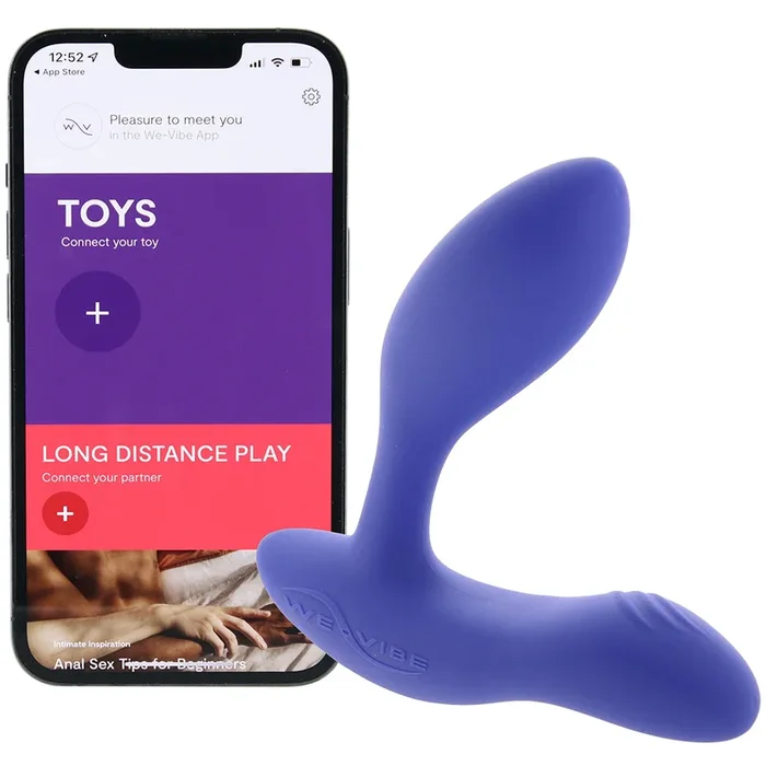 We-Vibration Vector+ Prostate Massager in Royal Blue