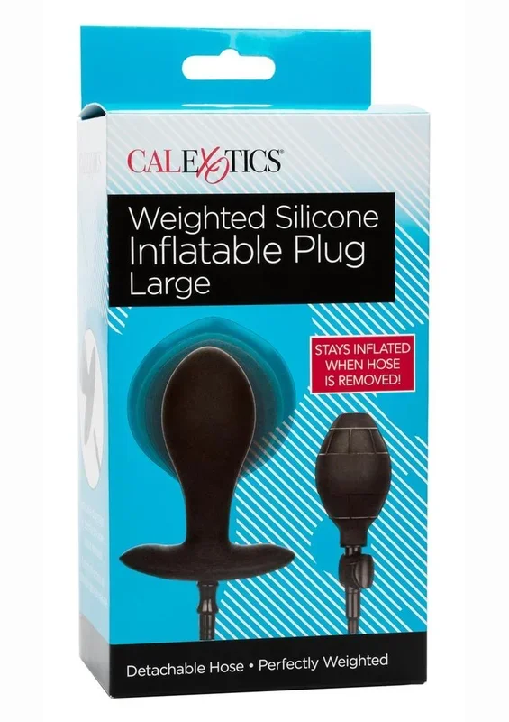 Weighted Silicone Inflatable Plug