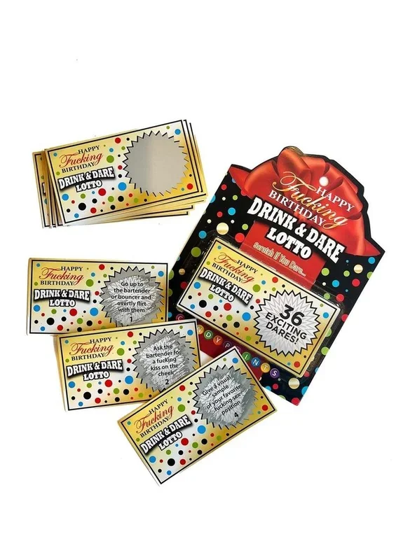 Well-Chosen F’n Birthday Lotto Dare Game