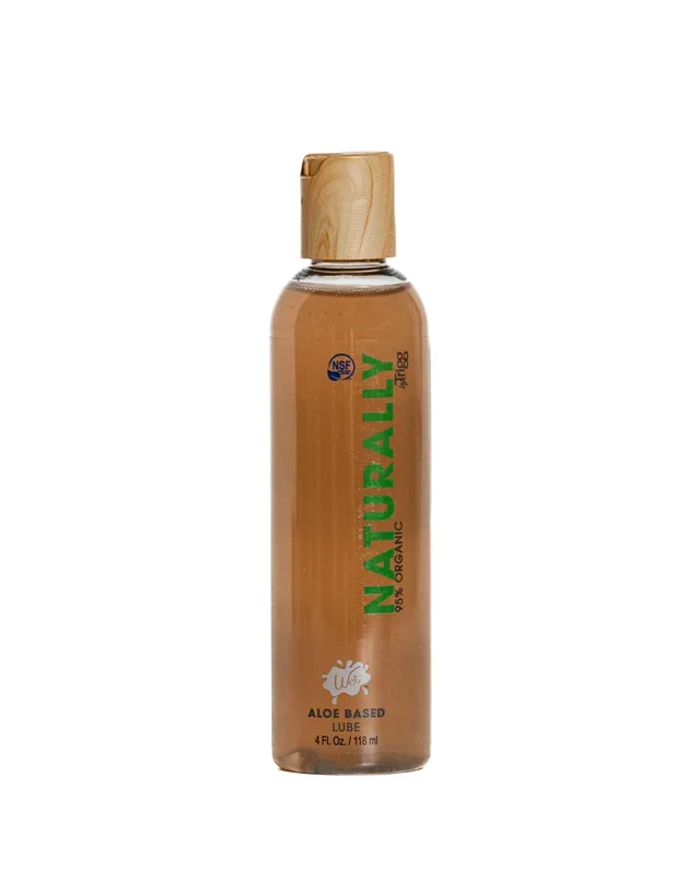 Wet Naturally Certified Organic Aloe Based Lubricant 4 Oz