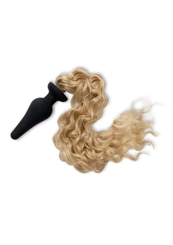 WhipSmart Silicone Plug 4atomic number 49 with Pony Tail – Blondie