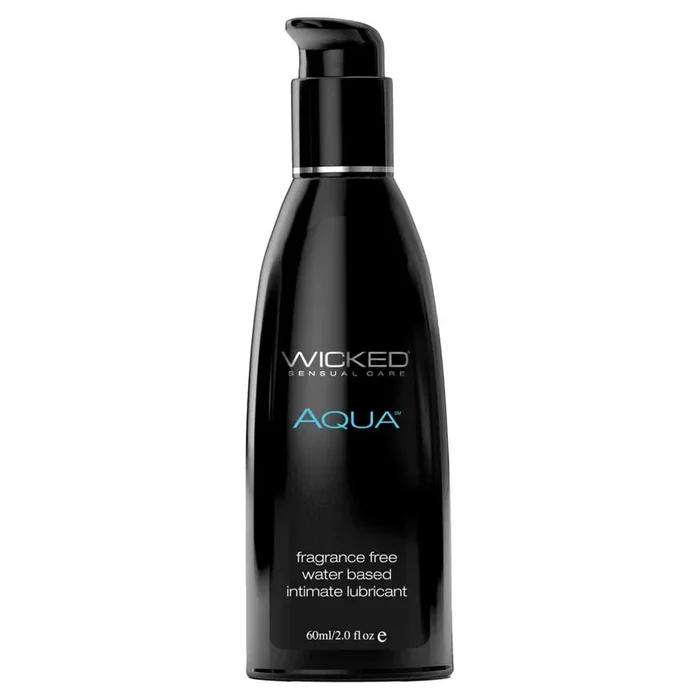 Wicked Aqua Fragrance Free Water Based Lubricant