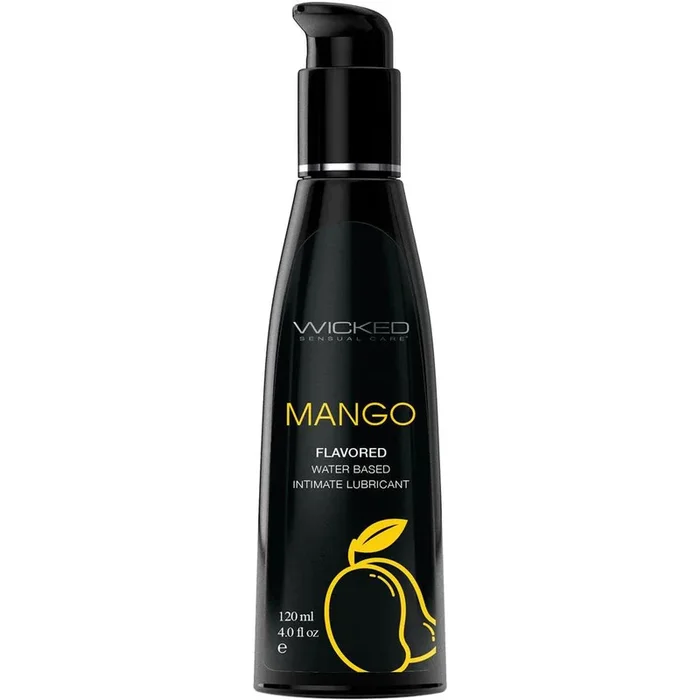 Wicked Aqua Mango Water Based Personal Lubricant 4 fl oz