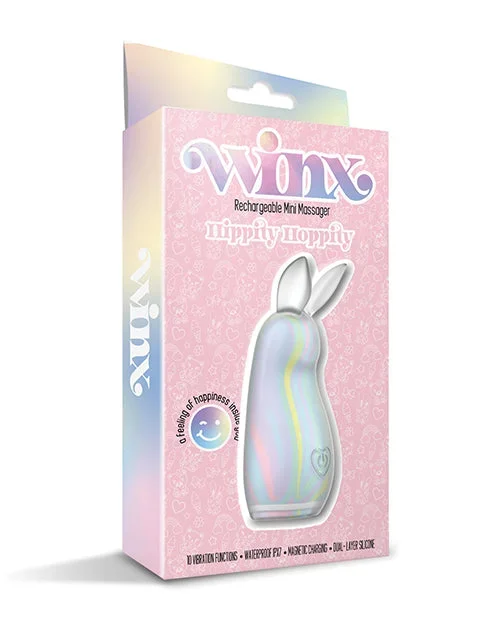 WINX Hippity Hoppity Squishy Silicone Vibrator – Multi-Color