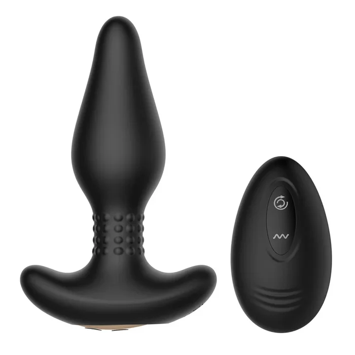 Winyi Carl Remote Rimming Butt Plug – Black