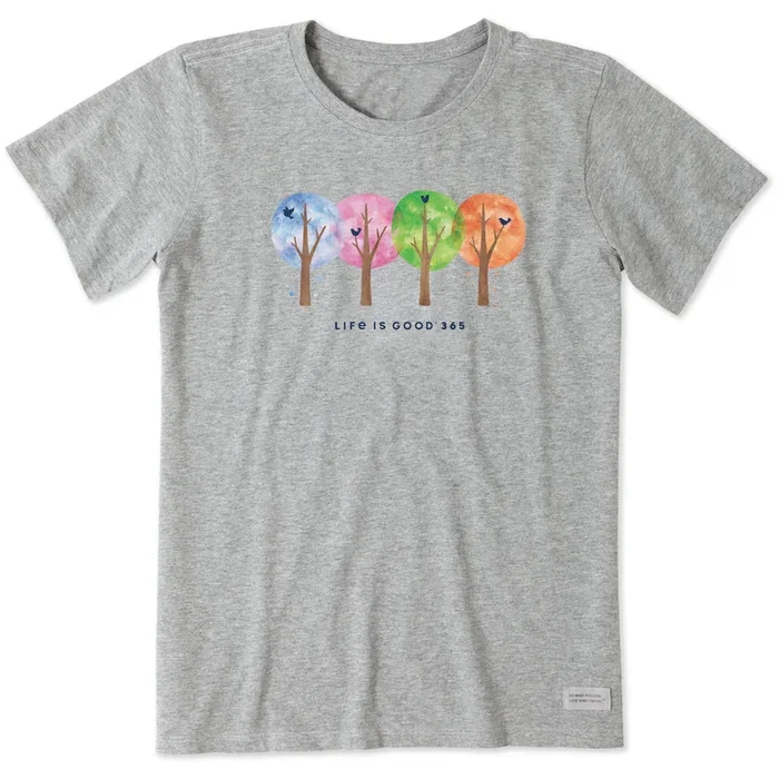 Women’s 4 Season Trees Short Sleeve Crusher Tee