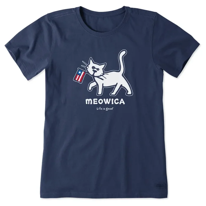 Women’s Al Meowica Short Sleeve Crusher Tee