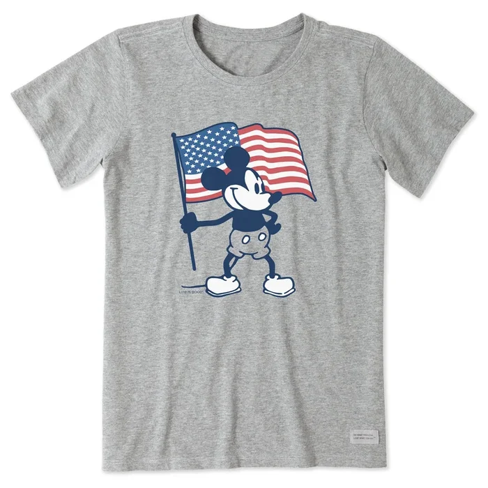 Women’s Americana Steamboat Willie Short Sleeve Tee