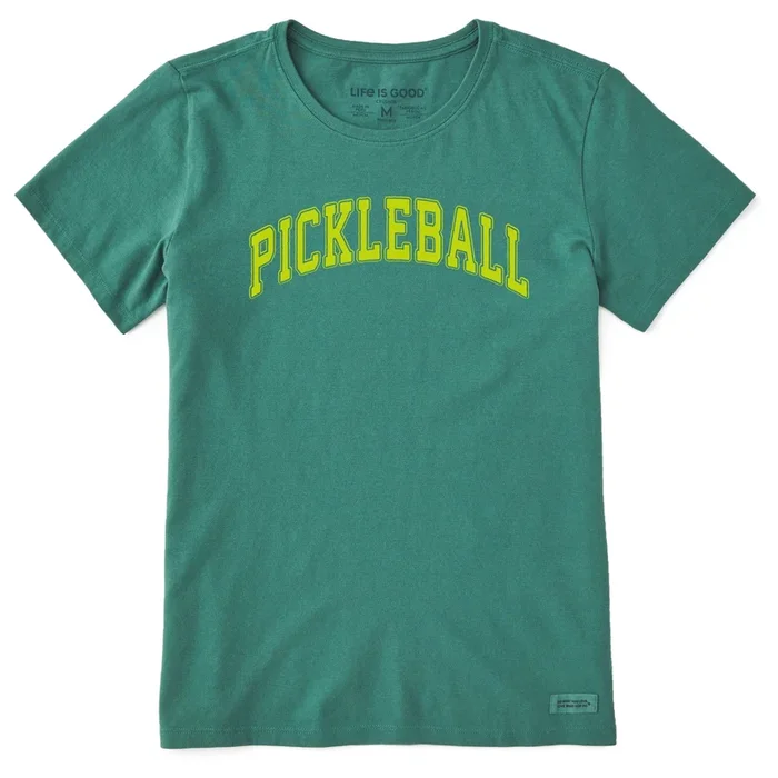 Women’s Athletic Pickleball Short Sleeve Crusher Tee