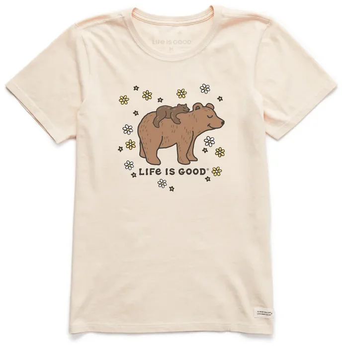 Women’s Baby Bear Hug Short Sleeve Crusher Tee