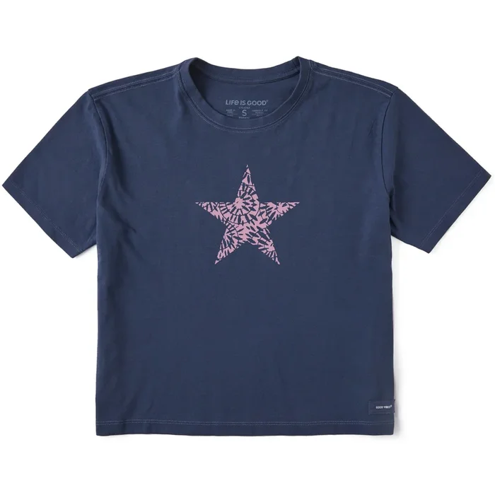 Women’s Bert’s Smashing Star Short Sleeve Crusher Boxy Tee