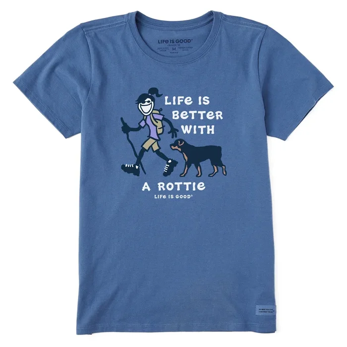 Women’s Better With a Rottie Jackie Short Sleeve Tee