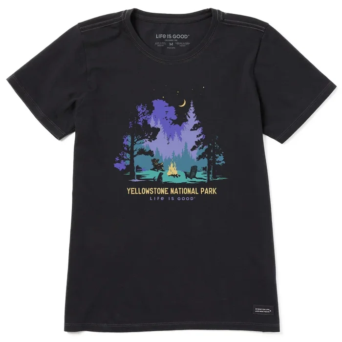 Women’s Yellowstone Campfire Short Sleeve Crusher Tee