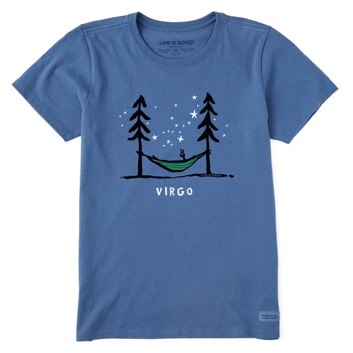 Women’s Zodiac Hammock Virgo Short Sleeve Crusher Tee