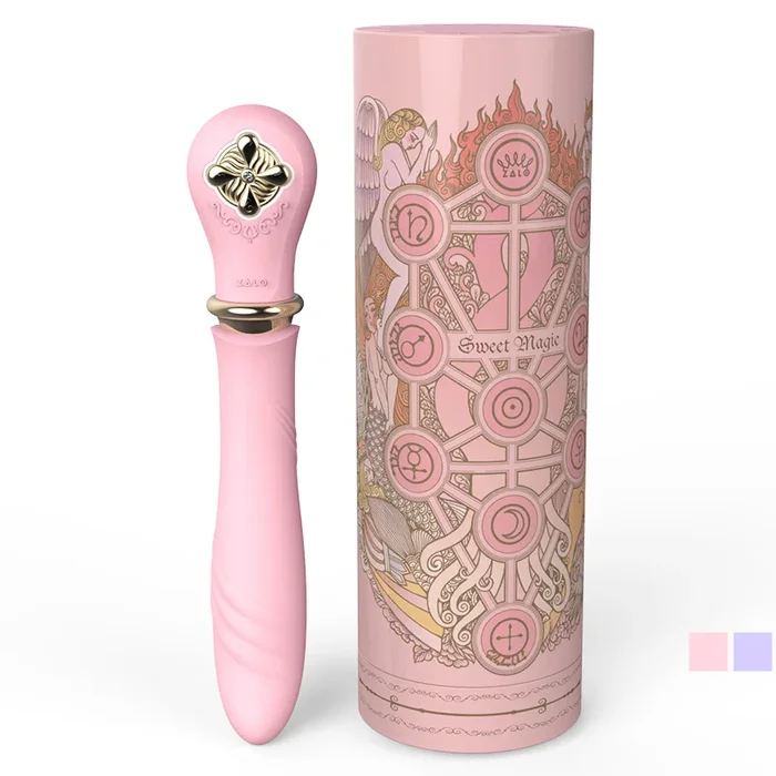 ZALO want Female wand heating vibrator sex toys