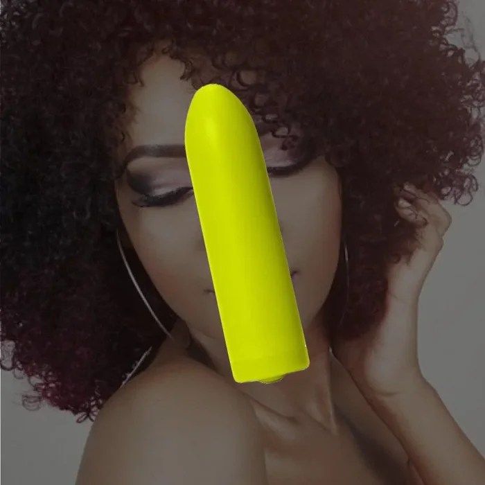 Zee Bullet Portable Clitoral Vibrator by Dame – Citrus